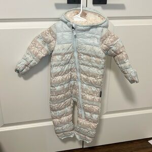 Northface baby snowsuit